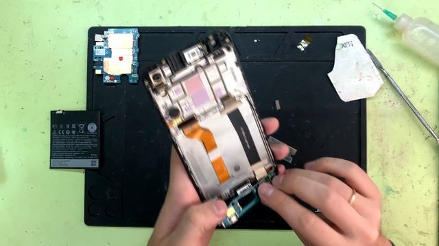 HTC 830 Desire Замена Дисплея и Сенсора \ HTC Desire 830 Lcd Touchscreen Replacement смотреть онлайн