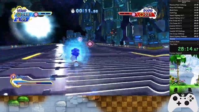 Sonic Generations any% 1:18.39 rta смотреть онлайн