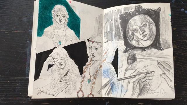 ОБЗОР СКЕТЧБУКА разваливающийся деревянный малевич смотреть онлайн