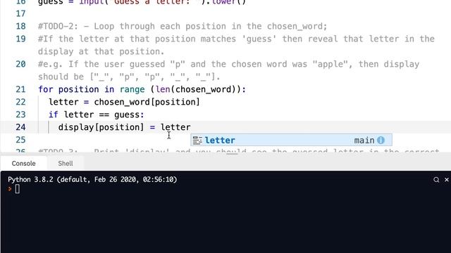 Replacing Underscore With Letter | Python смотреть онлайн