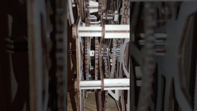 UGEARS Engine Clock (assembled, Working Pretty Well!)