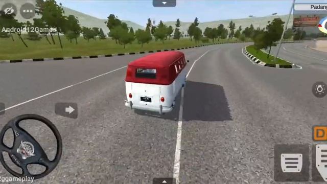Volkswagen Van Tour - Volkswagen Transporter 1968 Transport - Bus Simulator Indonesia