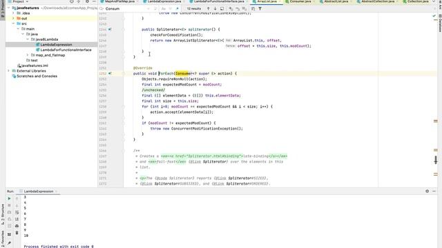 JAVA 8 Lambda Expression смотреть онлайн
