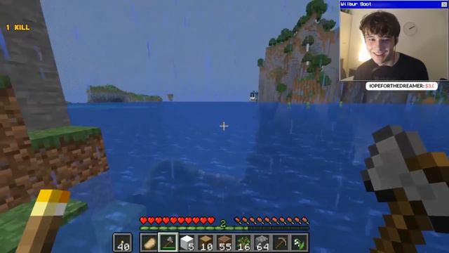 Minecraft, but Every 5 Minutes the Sea Level Rises (ft. jschlatt) смотреть онлайн