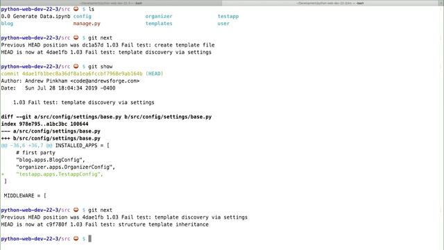 Advance Web Development || 06 1.4 Write tests for views and templates смотреть онлайн
