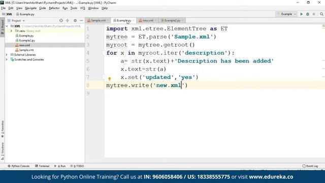 Python XML Parser Tutorial | Read and Write XML in Python | Python Training | Edureka Rewind - 6 смотреть онлайн