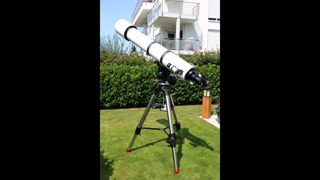 8 Zoll Refraktor Selbstbau auf Skywatcher EQ8 - selfmade 8 inch Refractor with Skywatcher EQ8 смотреть онлайн