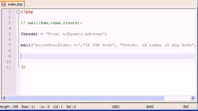 PHP pamokos 50 mail f cija смотреть онлайн