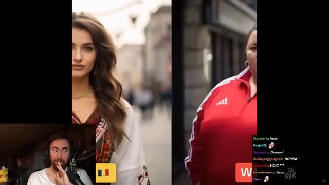 "Asking AI what women from every country look like" смотреть онлайн