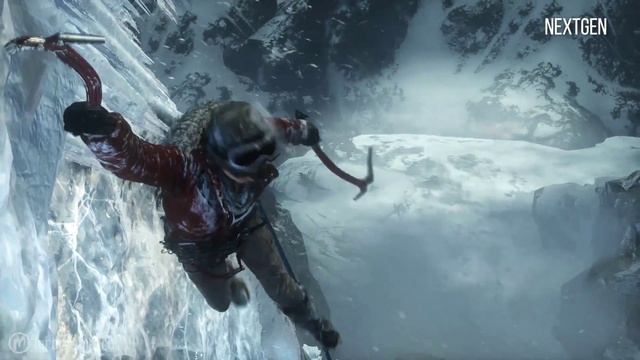 Rise of the Tomb Raider - NextGen vs. PastGen vs. PC [Сравнение графики] смотреть онлайн