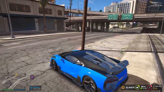 РЕКОРД СКОРОСТИ на Bugatti Chiron. ПОЛНЫЙ ТЮНИНГ. ▍GTA 5 RP Strawberry смотреть онлайн