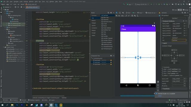 ConstraintLayout(컨스트레인트레이아웃)을 알아보자! | 안드로이드 앱 만들기 #2-3 | 누구나 쉽게 만들 수 있는 앱 개발 강의! смотреть онлайн