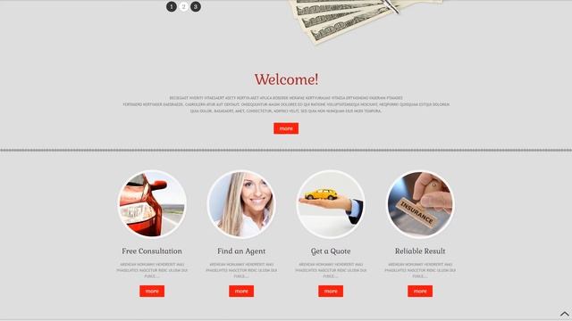 Car Insurance Responsive WordPress Theme by WT Website Template - 52562 смотреть онлайн