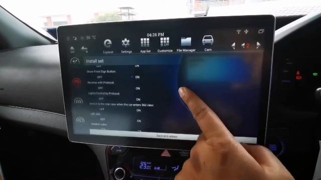 installation manual:how to install KLYDE 12.8INCH tesla universal model on Hyundai Ioniq 2017 car смотреть онлайн