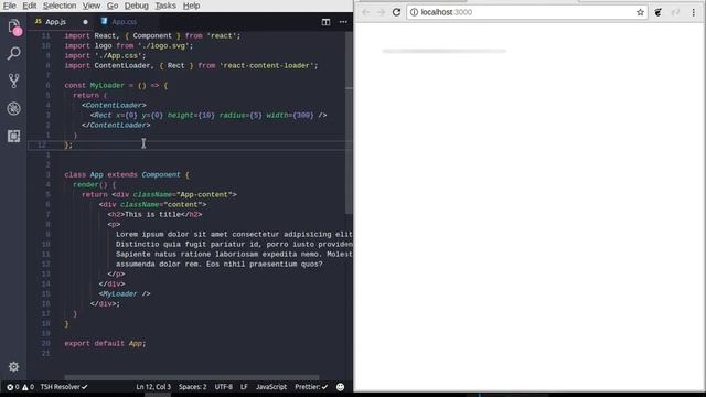 ลองเล่น react + react-content-loader - Live смотреть онлайн