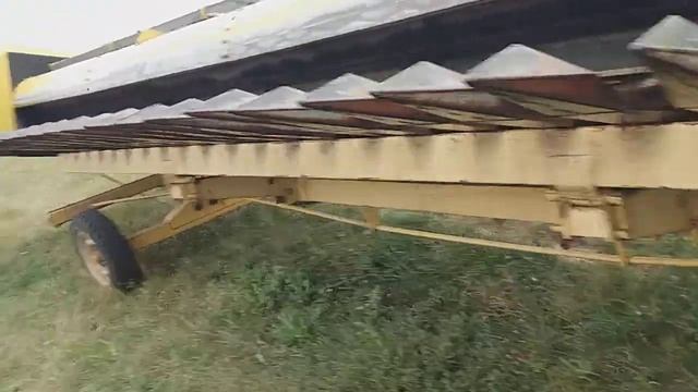Обзор подсолнечной жатки, труба от амброзии!! смотреть онлайн