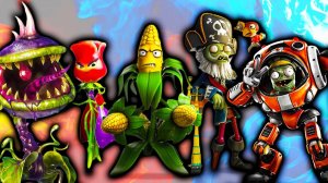 Зомби против Растений, видео игра, ПЕРВАЯ БИТВА с Боссами в смешной игре Plants vs Zombies GW 2