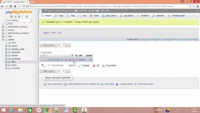 mysql tablo resetleme-trcuncate - ders 74 смотреть онлайн