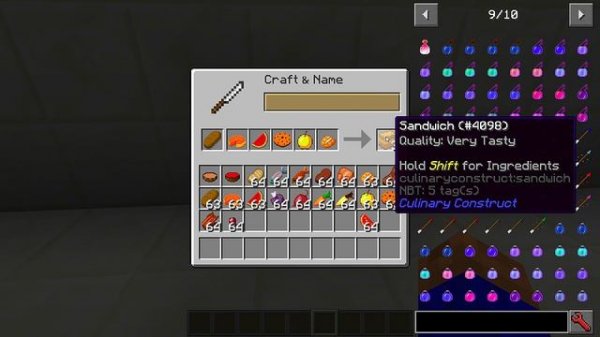 Minecraft Mods: " Culinary Construct Mod 1.12.2 "