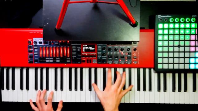 Organ Solo E blues Demonstration смотреть онлайн