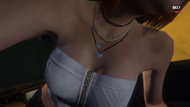 Grand Theft Auto V - First Person Mode- Picking up a Hooker смотреть онлайн