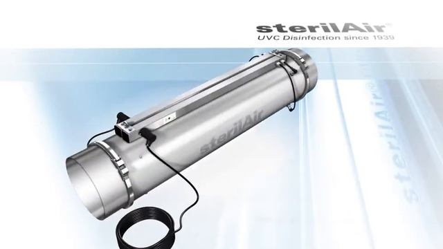 Рециркулятор ультрафиолетовый sterilAir для обеззараживания воздуха в помещении. смотреть онлайн