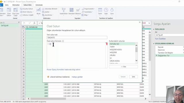 EXCEL POWER QUERY & POWER PIVOT İLE Veri Analizi ve Raporlama 2-41 смотреть онлайн
