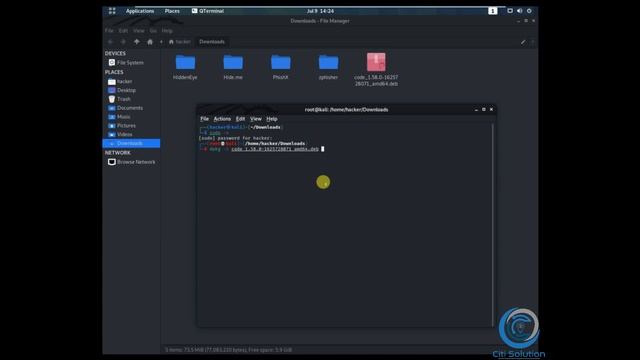 How to Install VISUAL STUDIO CODE in Kali Linux 2021.1 with the best Python Extension смотреть онлайн