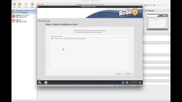 Backup und Restore mit Redo смотреть онлайн