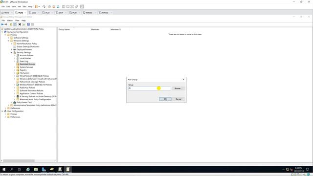 Add Domain users to local administrators via GPO (Windows Server 2019) смотреть онлайн