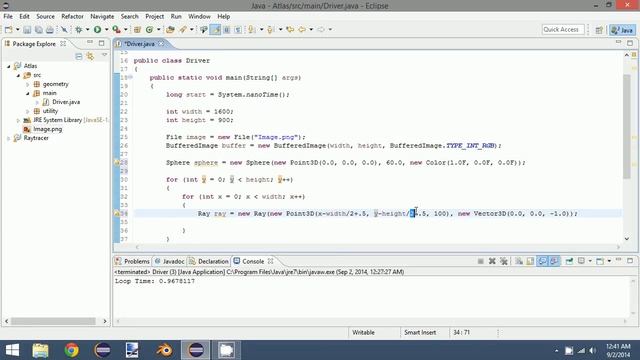 Raytracing in Java - Episode 8 (Orthographic Image) смотреть онлайн