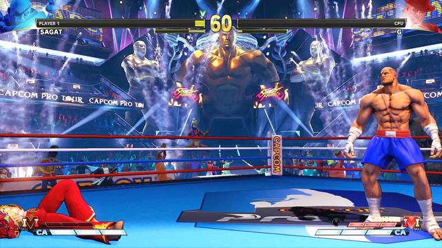 Sagat vs Cartel G (Hardest AI) - Street Fighter V смотреть онлайн