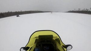 Кто кого 2. Тайга Патруль 800, Ямаха ВК540, БРП СУВ600. Снега по яички, ссылка на 1 часть в описани