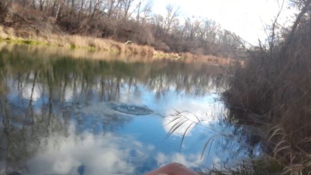 С удочкой на реке в мороз 24.11.2021.!!! смотреть онлайн