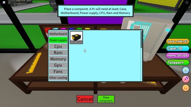 ⭐HOW TO MAKE BEST GOLD PC ⭐ Custom PC Tycoon [ROBLOX] смотреть онлайн