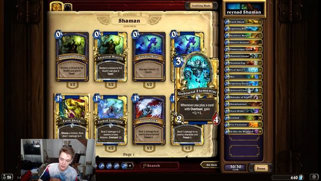 [Hearthstone Deck] Aggro Shaman Deck Tech with Reynad смотреть онлайн