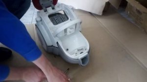Разборка пылесоса LG Kompressor Как разобрать LG компрессор. Лджи компрессор ремонт пылесоса 1800w