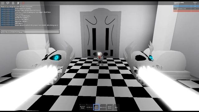 Roblox Sans Vs Chara Showcase: Aftertale Sans