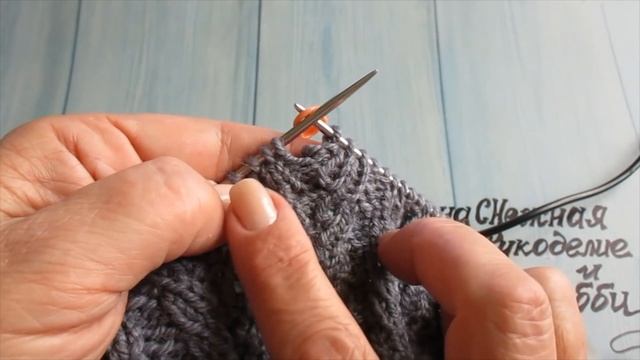 ?Классно смотрится! Вяжу простую шапочку, делюсь шикарным, очень эффектным и простым узором! Есть М смотреть онлайн
