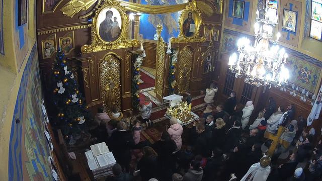Божественна літургія 07.01.2024 смотреть онлайн