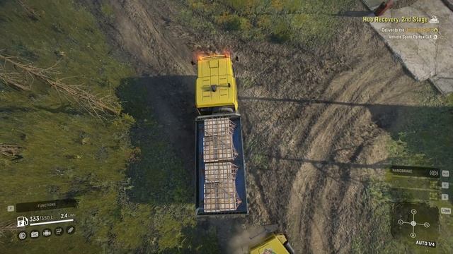 SnowRunner AZOV mission "Vehicle spare parts" GAMEPLAY #13 With 2 trucks смотреть онлайн