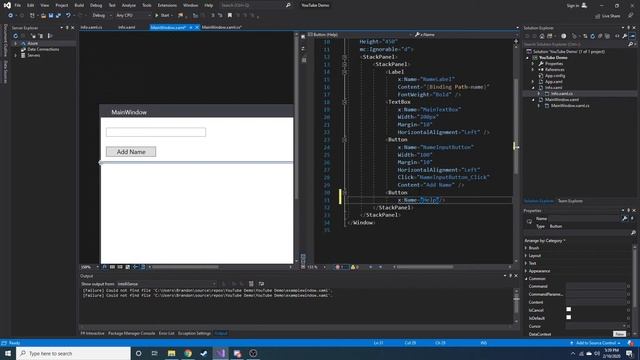 How to Open A New Pop up Window WPF C# WPF Tutorial Part 6 смотреть онлайн