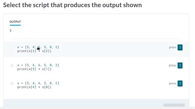 Introduction to Python for Data Science Basic Test Questions смотреть онлайн