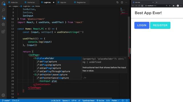 Ionic + React + Firebase #13: Creating Login Page смотреть онлайн