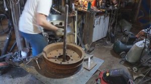 Самодельные диски под резину Газ 66 на мосты Газель