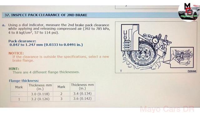 Toyota Yaris U340E Automatic Transaxle Reassembly Repair Manual