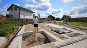 ФУНДАМЕНТ НА БОЛОТЕ? НЕ ПРОБЛЕМА! Сделали надежный и долговечный фундамент для бани