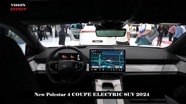 Images of Polestar 4 at Guangzhou Auto Show, New Polestar 4 COUPE ELECTRIC SUV 2024 смотреть онлайн