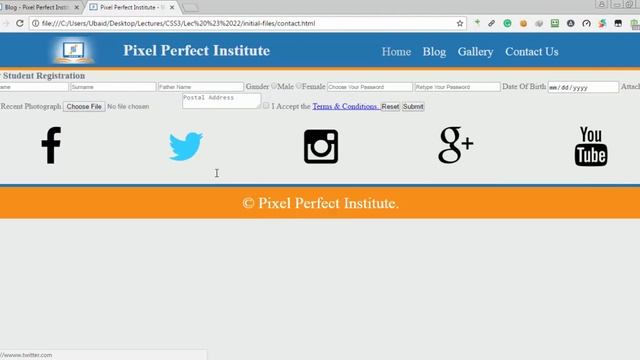 Lecture#22 - Web Front-End Design Training [PIXEL PERFECT INSTITUTE] April 2017 Session смотреть онлайн