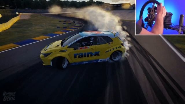 Drifting Ryan Tuerck's Corolla at Formula Drift Road Atlanta // Assetto Corsa смотреть онлайн